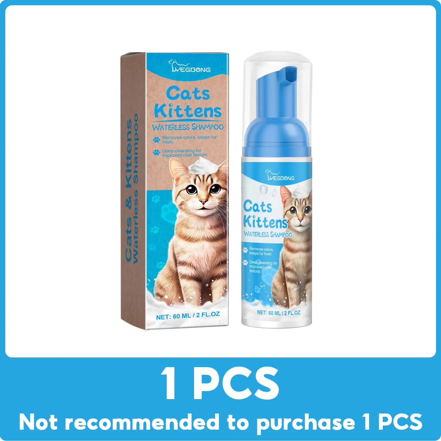 Waterless Dog Shampoo Moisturizing Hair Body Deodorizing Dry Cleaning Body Wash Conditioner Itch Relief Mite Pet No Washing Gel